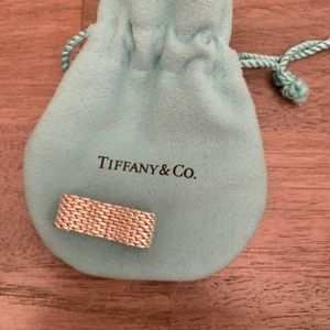 Authentic Tiffany sterling silver ring